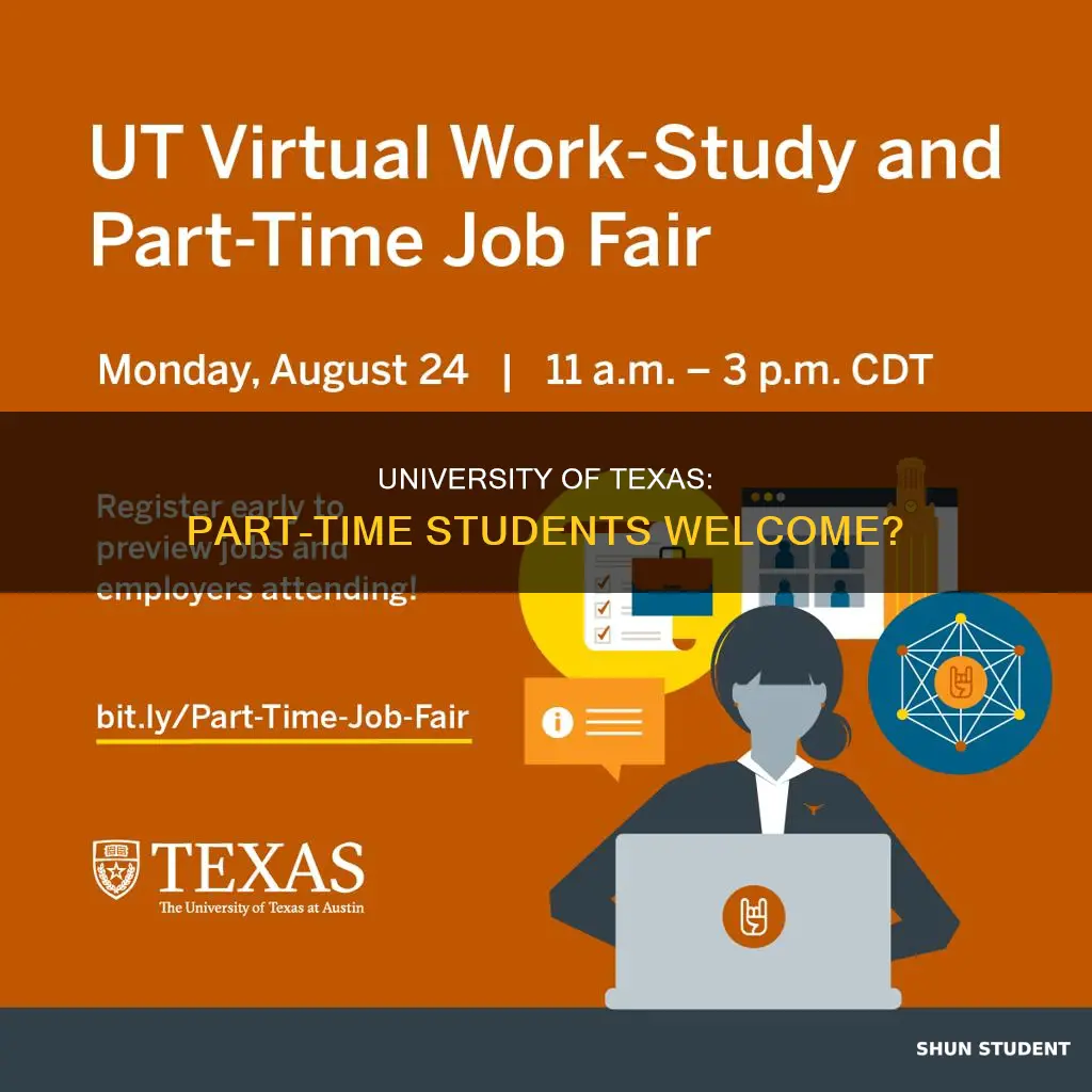 does university of texas accept part time students