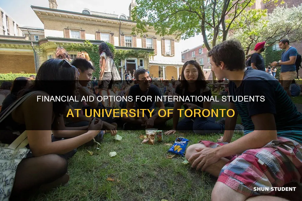 does university of toronto give financial aid to international students