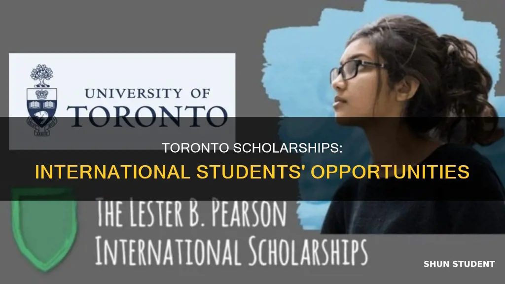 does university of toronto give scholarships to international students