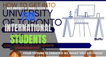 University of Toronto: SAT Requirements for International Students