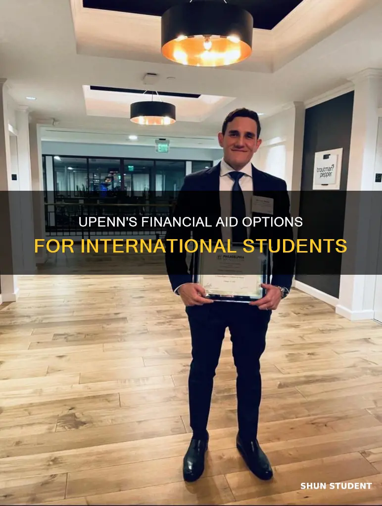 does upenn give financial aid to international students