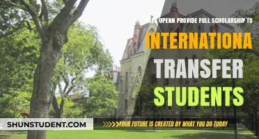 UPenn's Full Scholarship Availability for International Transfers