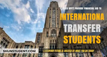 UPitt: Financial Aid for International Transfers?