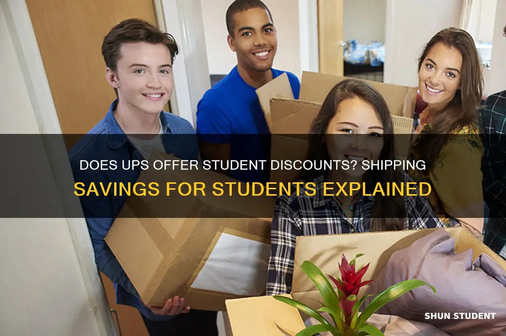 does ups have a student discount