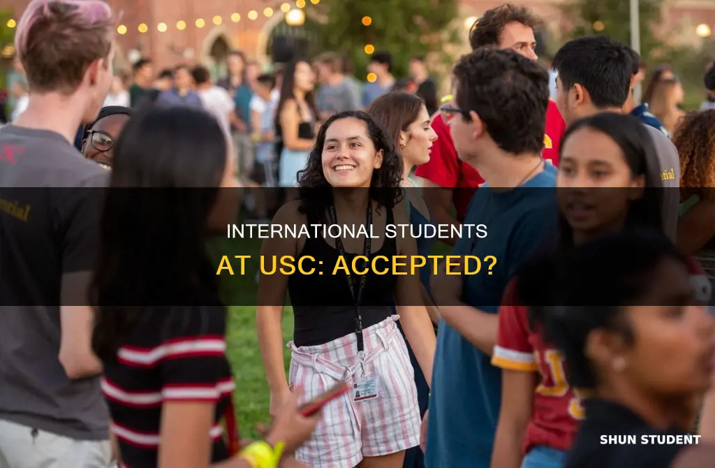 does usc accept international students