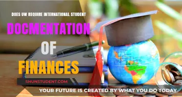 International Students: UW's Financial Documentation Requirements