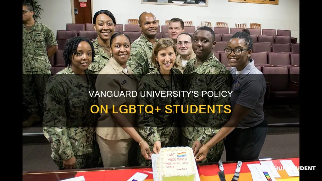 does vanguard university allow gay students