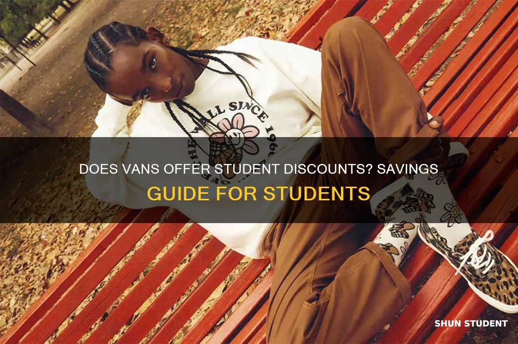 does vans accept student discount