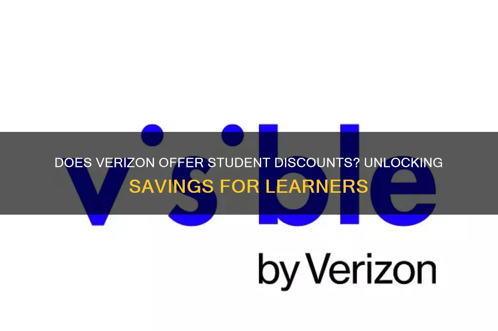 does verizon give student discounts