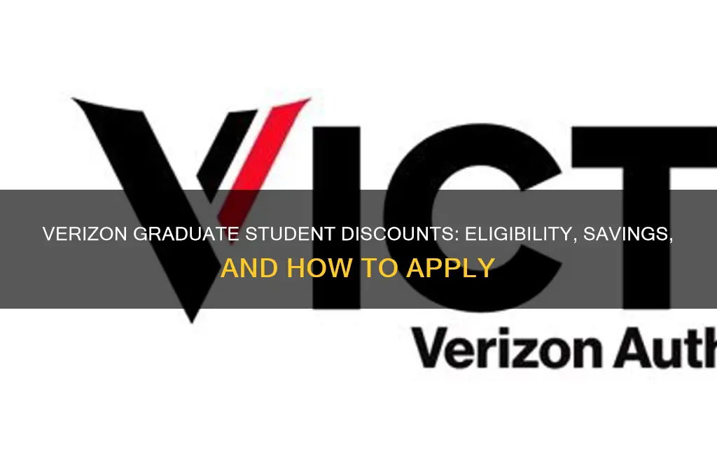does verizon offer discounts for graduate students