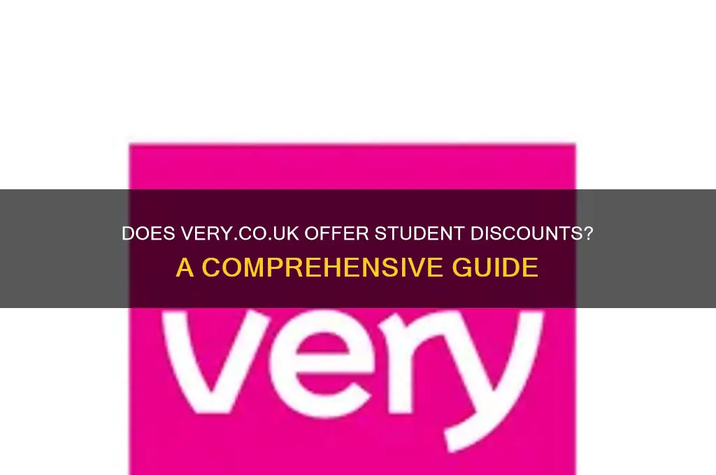 does very co uk do student discount