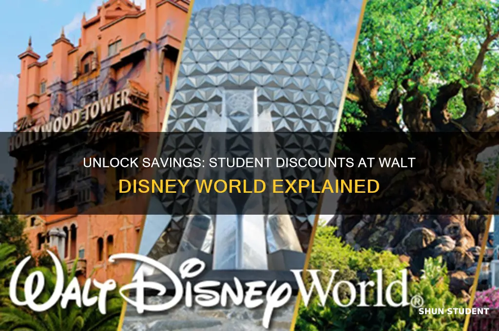 does walt disney world offer student discounts