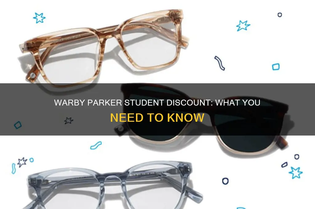 does warby parker have a student discount
