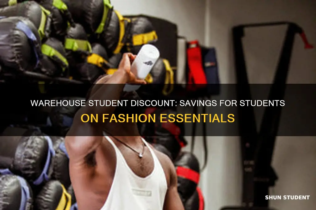 does warehouse do student discount