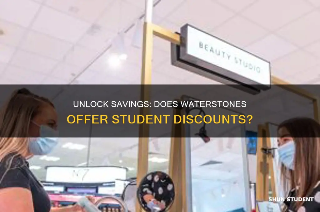 does waterstones do student discount