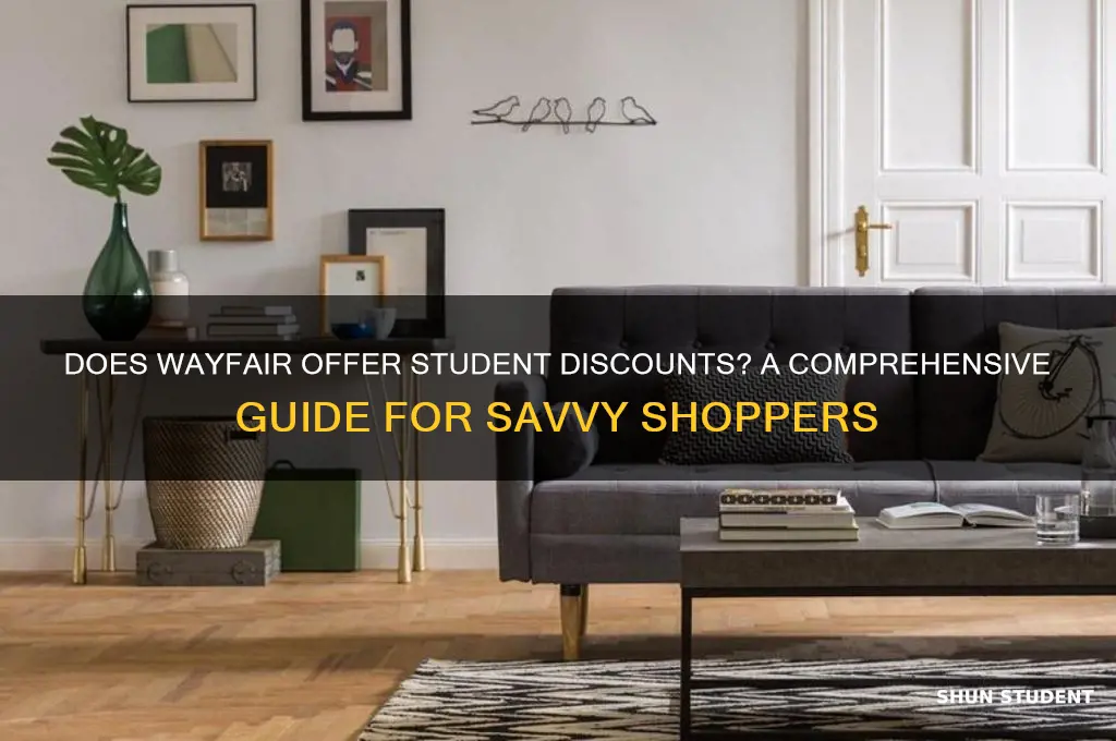 does wayfair have student discount