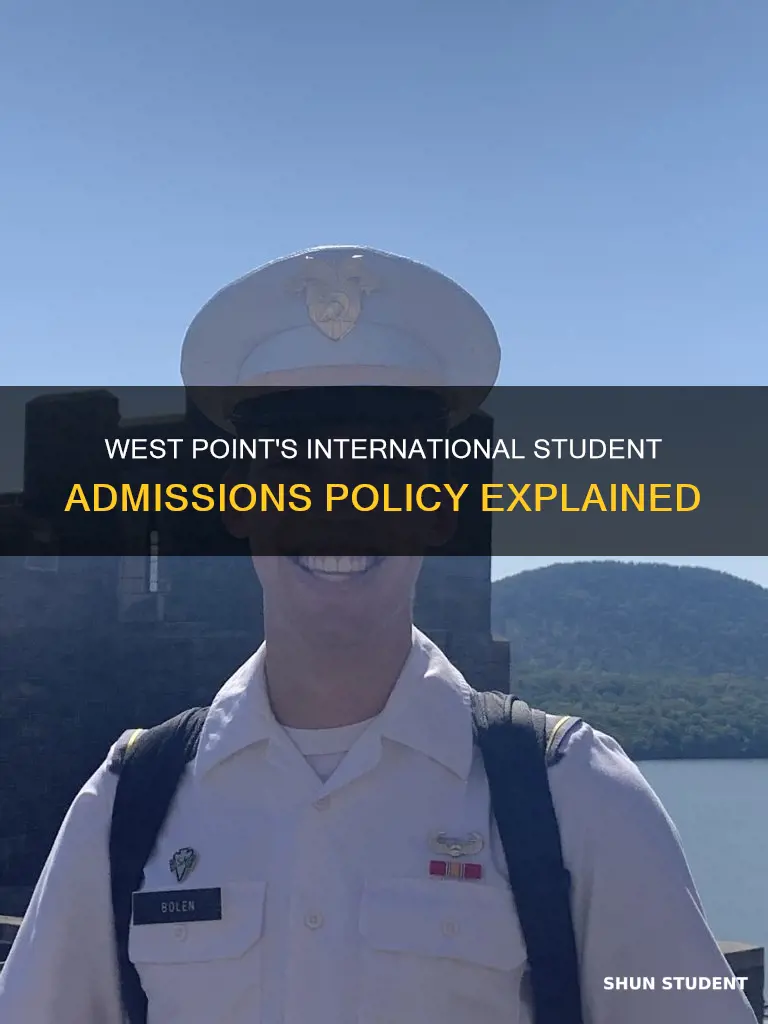 does west point accept international students