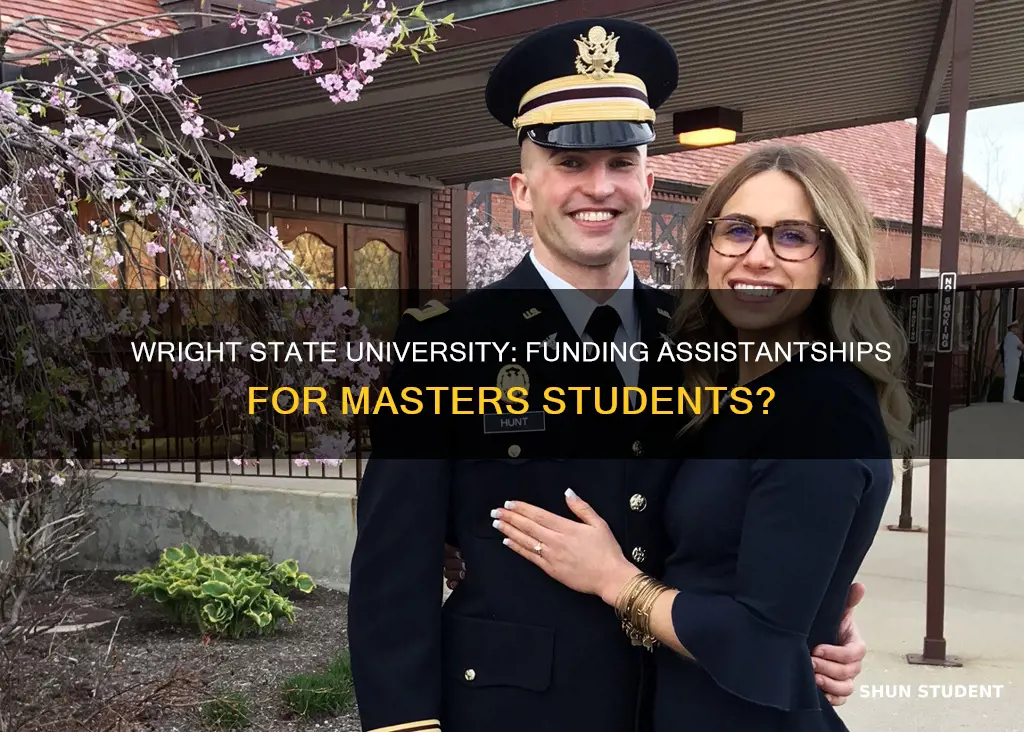 does wright state university fund assistantships for masters students
