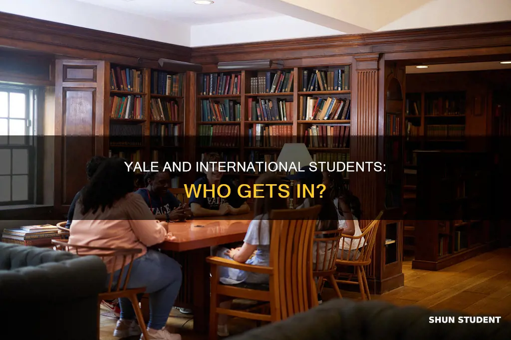 does yale accept international students