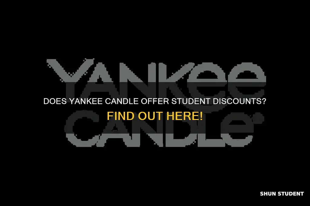 does yankee candle do student discount