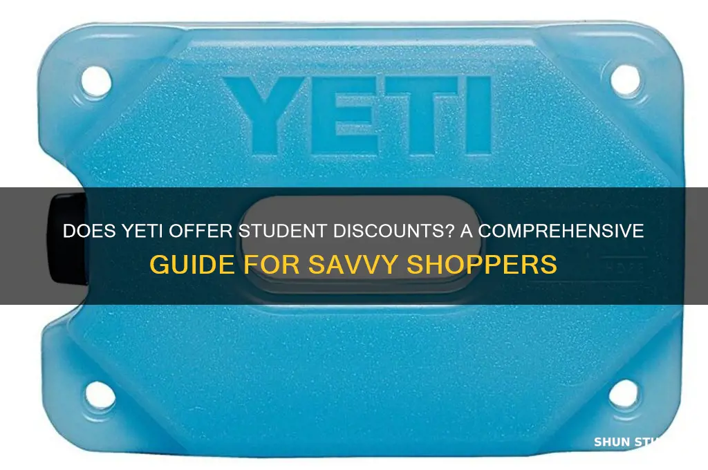 does yeti do student discount