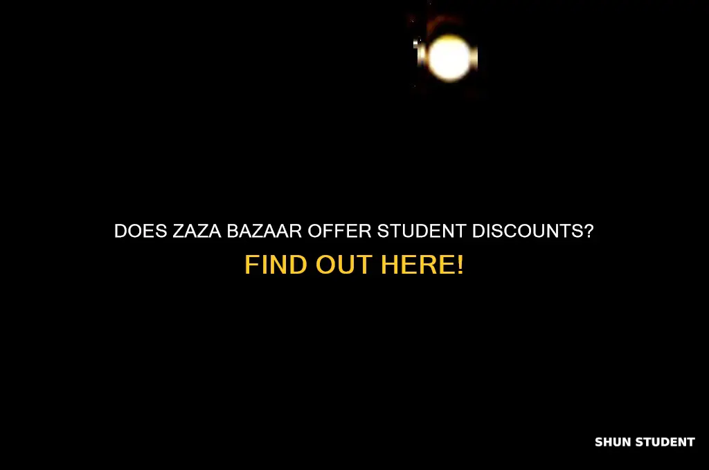 does zaza bazaar do student discount