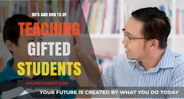 Nurturing Brilliance: Essential Do's and Don'ts for Teaching Gifted Students