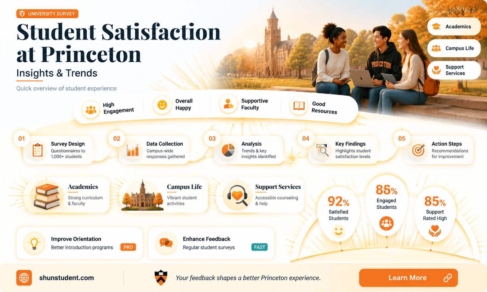are students happy at princeton