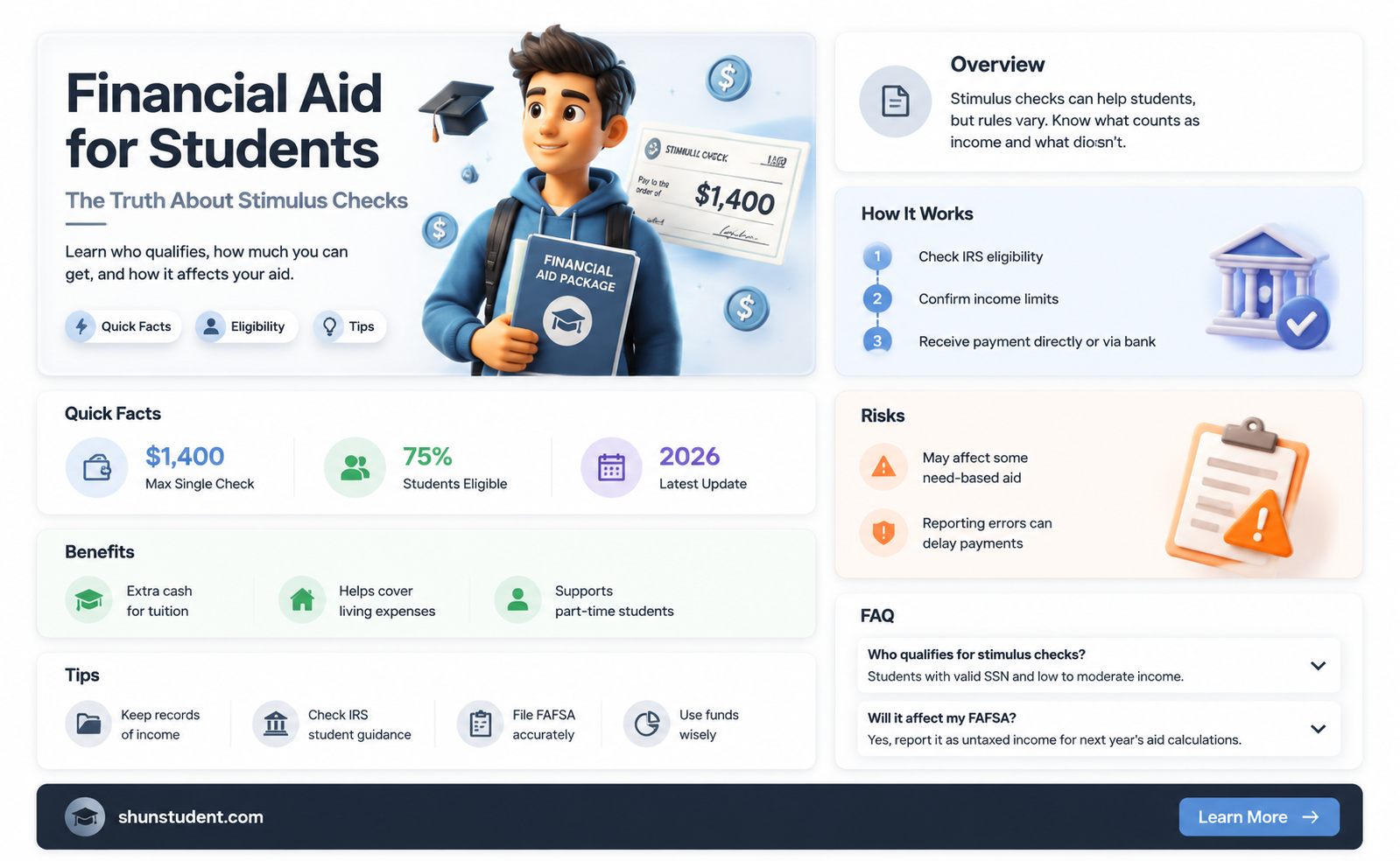 are students receiving stimulus checks