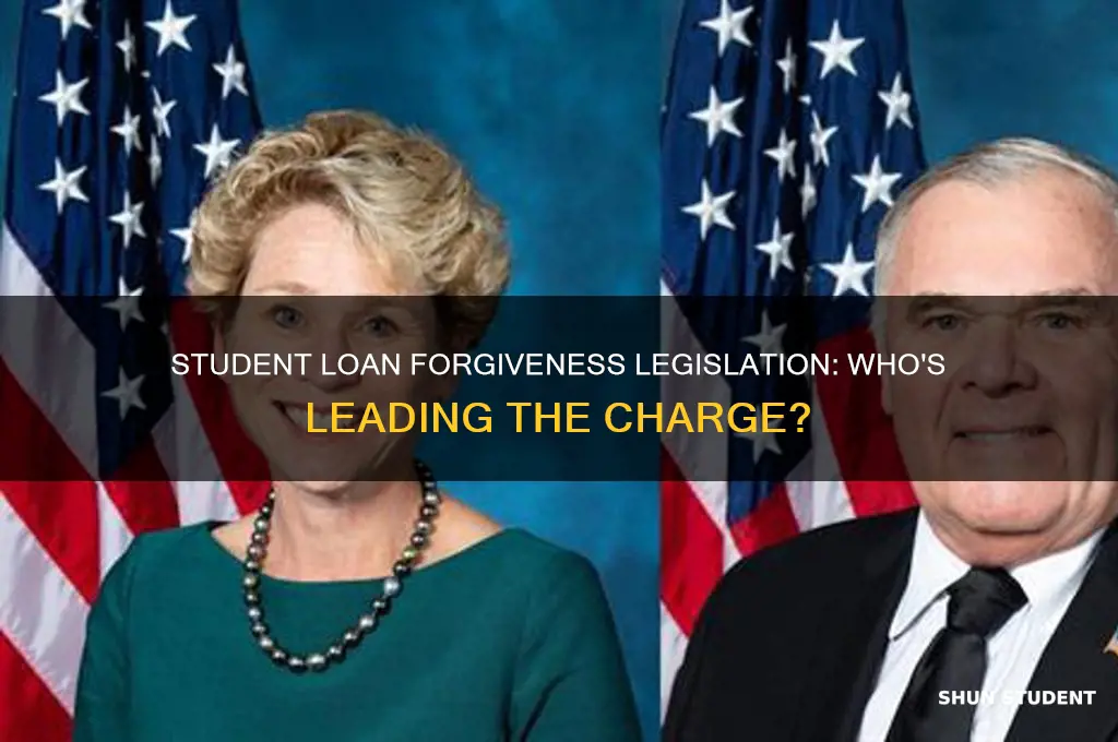 has anyone introduced student loan forgiveness legislation