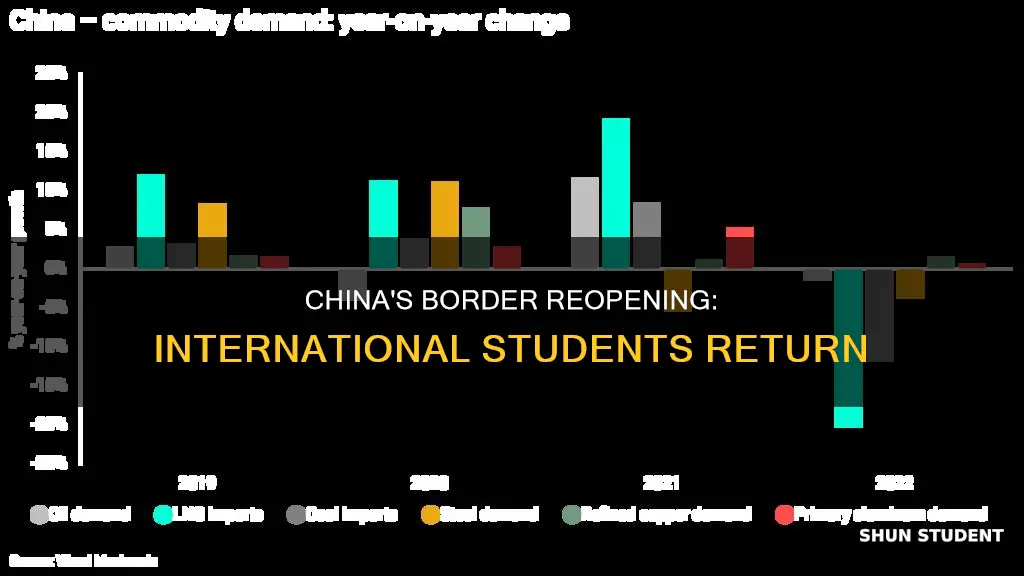 has china opened its borders for international students