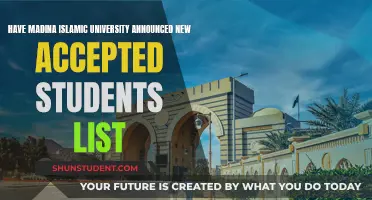 Madina Islamic University: New Student List Out Now