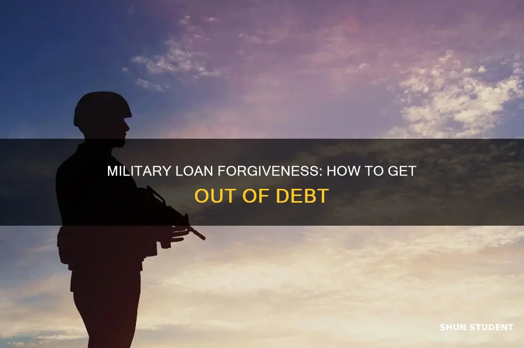 have student loan debt will military pay it