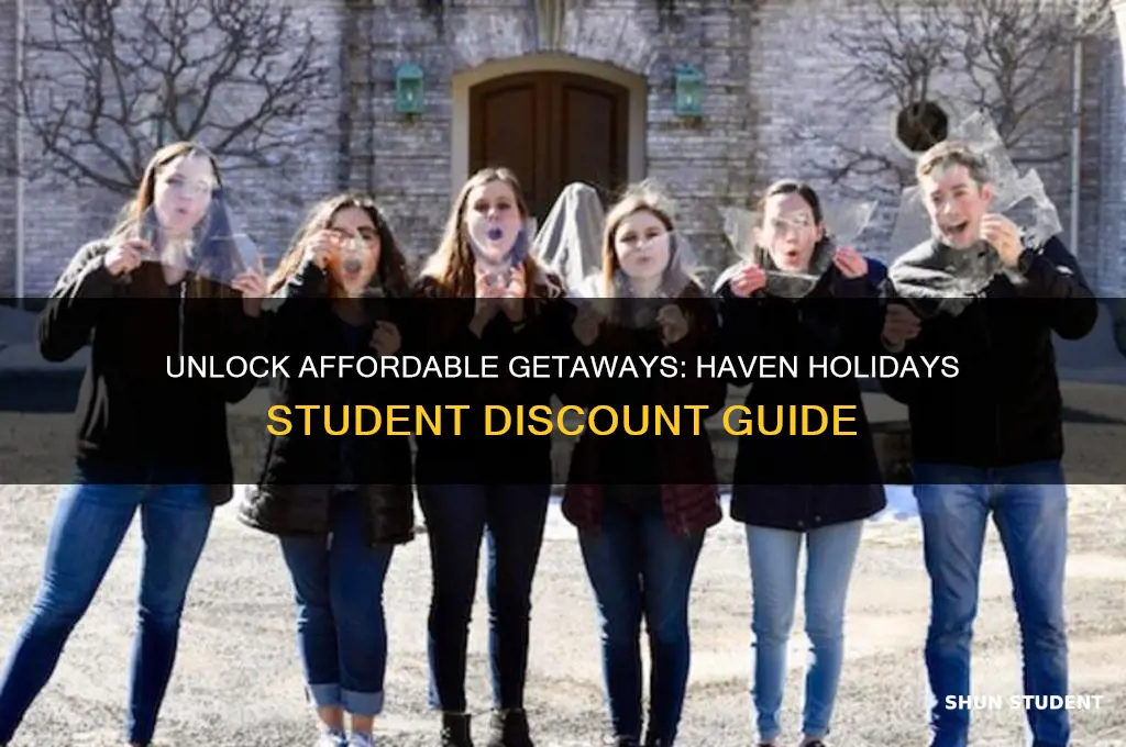 haven holidays student discount