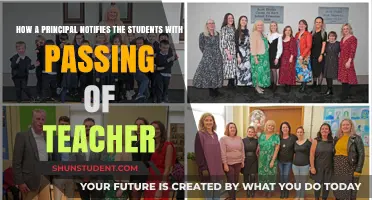 Honoring a Beloved Teacher: Principal’s Compassionate Notification to Students