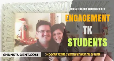 Teacher's Surprise Engagement Announcement Captivates Classroom with Joy