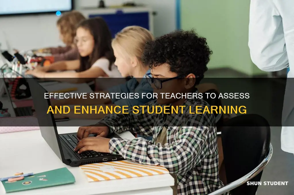 how a teacher should assess student learning