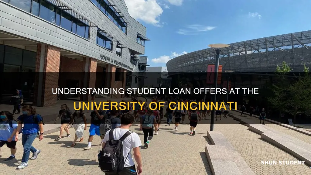 how accept or decline student loan amounts university of cincinnati