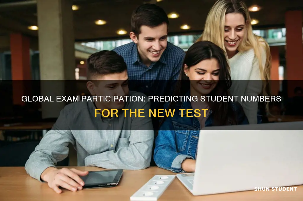 how amny students will take the new global exam