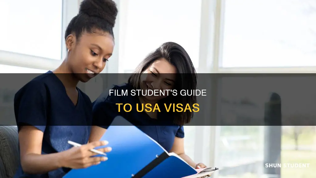 how an international film student can get visa for usa