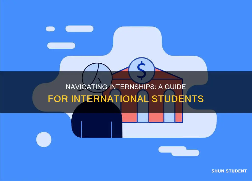 how an international student get an internship