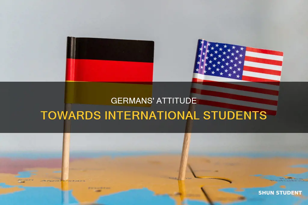 how are germans towards international students