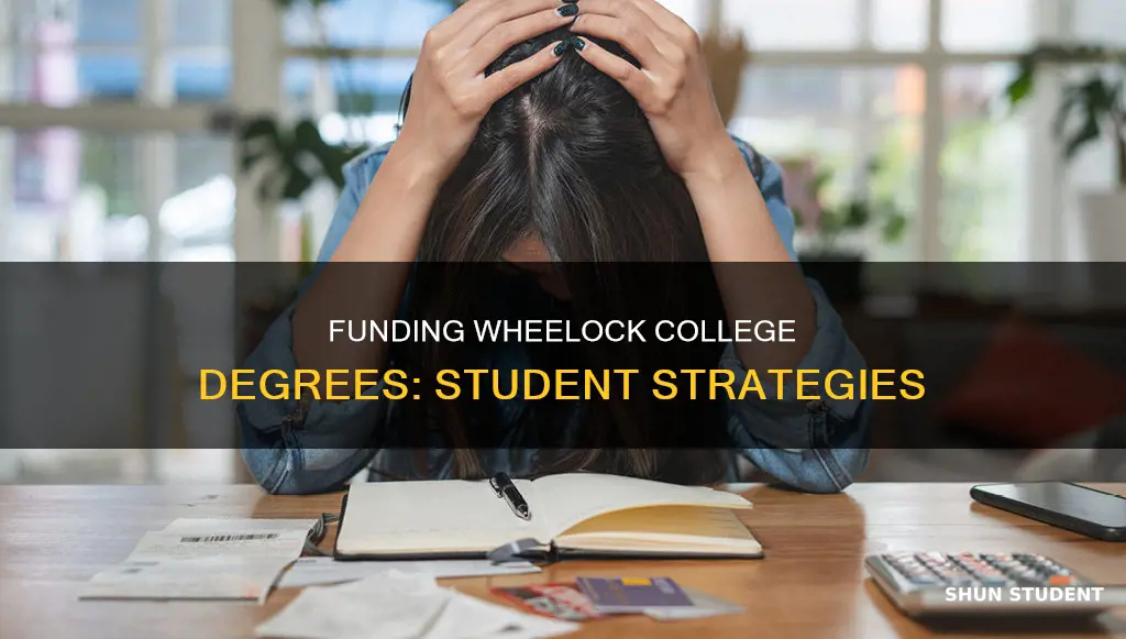 how are students paying for their wheelock college degree