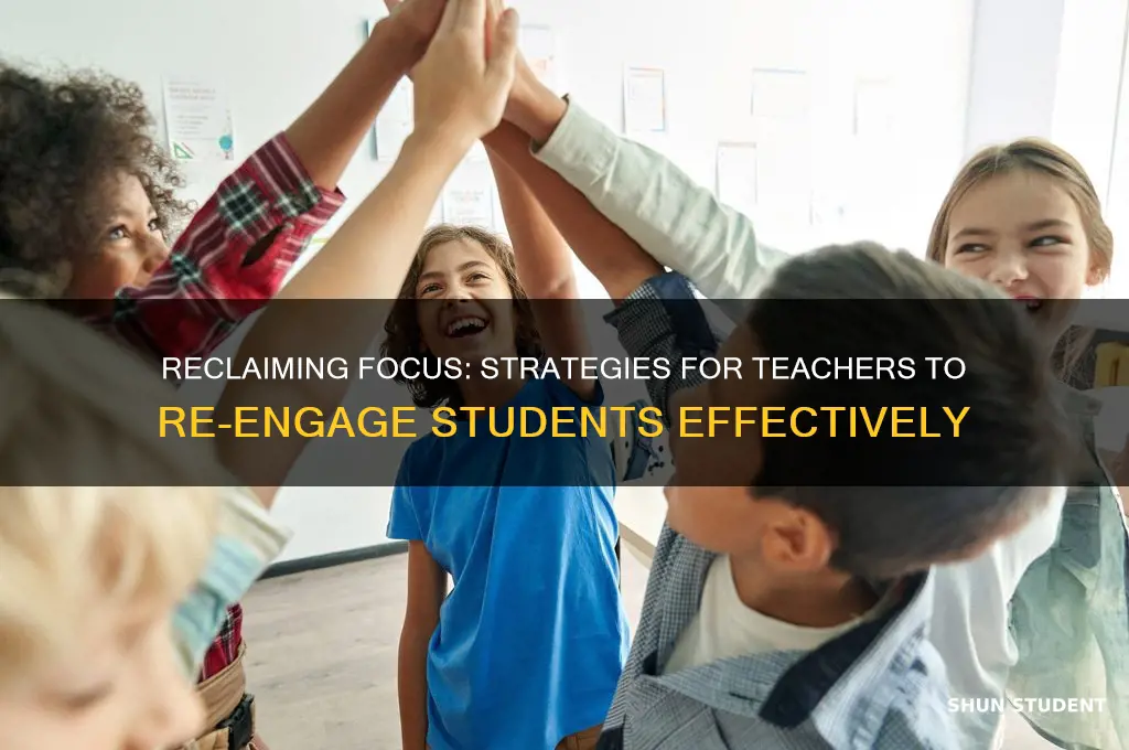 how are teacher getting students attention back