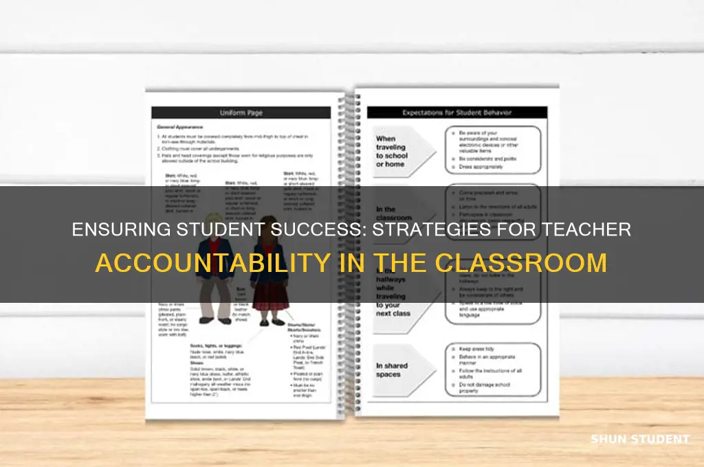 how are you held accountable for effectively teaching your students