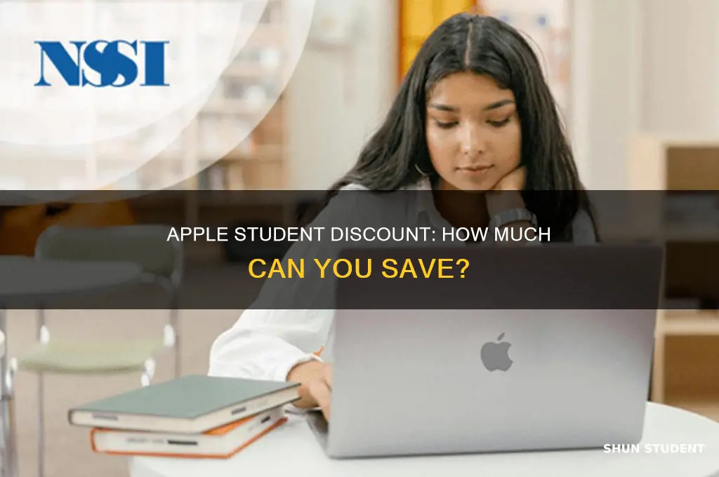 how big is apple student discount