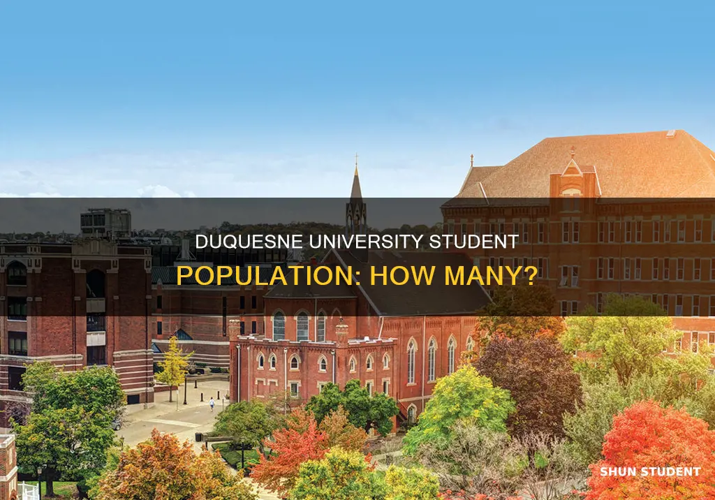 how big is the student body at duquesne university