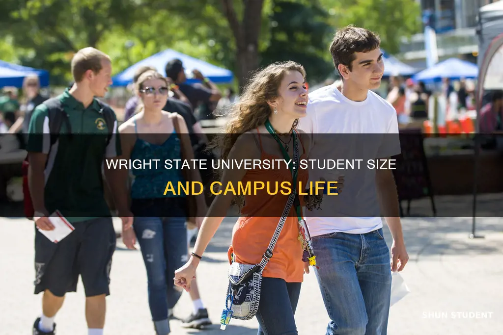 how big is wright state university student size