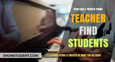 Effective Strategies for Private Piano Teachers to Attract and Find Students