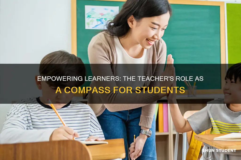 how can a teacher act as a guide for students